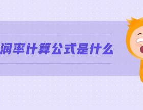 銷售利潤率和營業(yè)利潤率計(jì)算公式